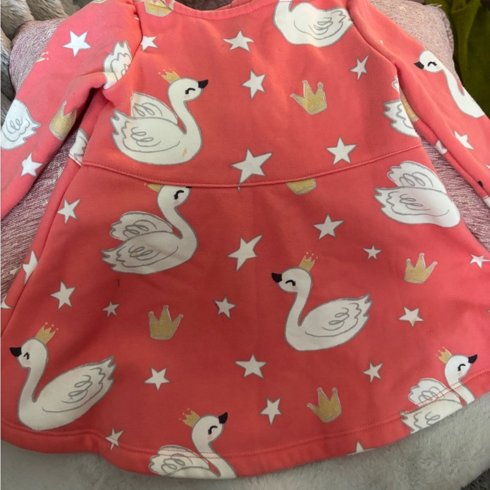 Source Unknown Pink Swan Dress